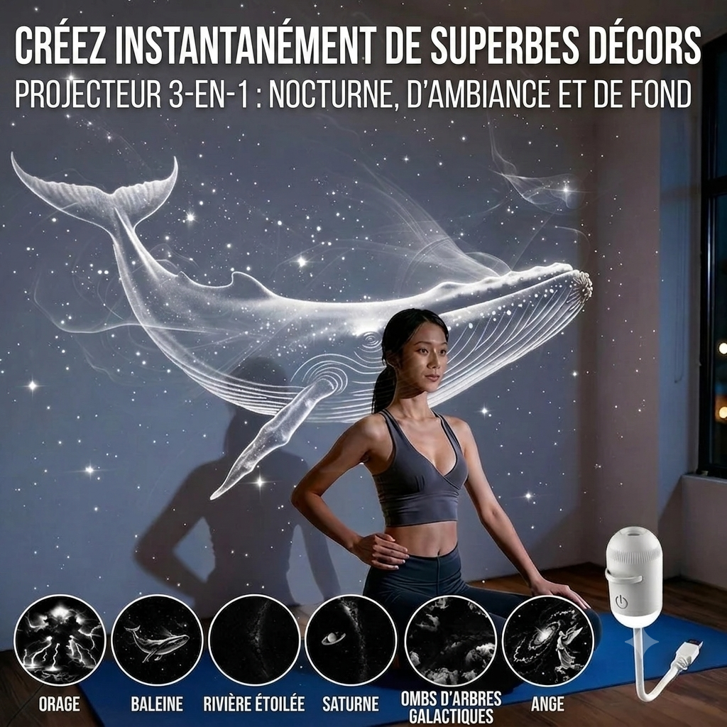 Projecteur Stellara projection étoiles chambre